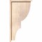 Ekena Millwork Ridgewood Smooth Corbel w/Backplate, Douglas Fir, 5 1/2"W x 14"D x 26"H COR06X14X26RID01SDF - alternate 3